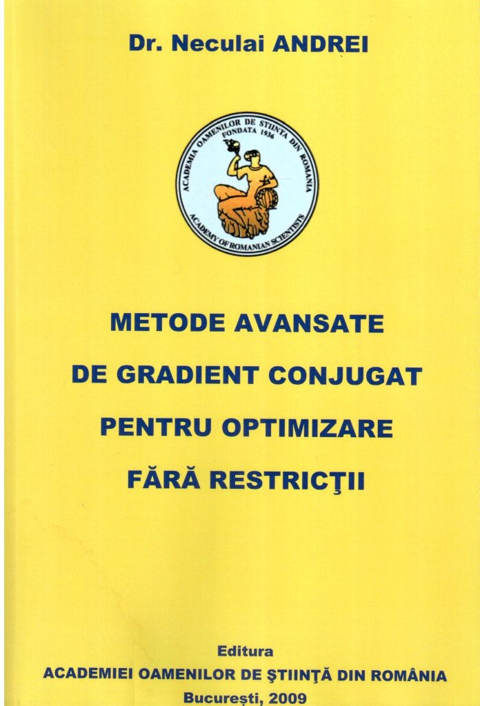 978-606-92161-0-1-advanced-conjugate-gradient-methods-for-unrestricted-optimization