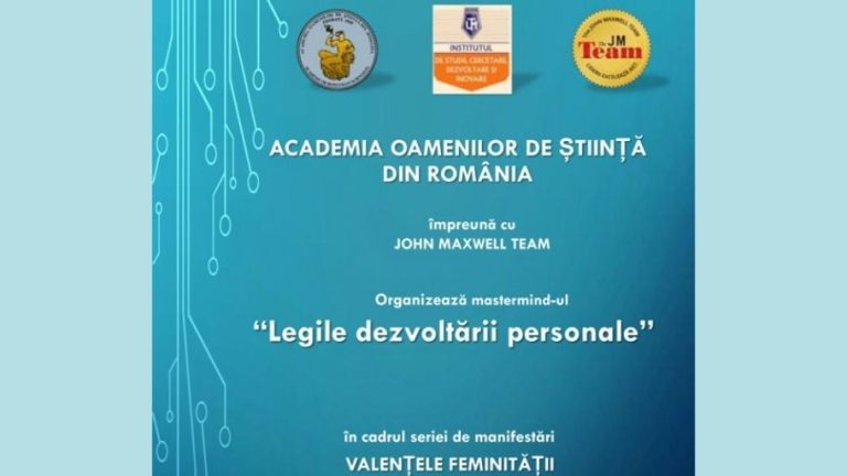 Conferința LEGILE DEZVOLTĂRII PERSONALE