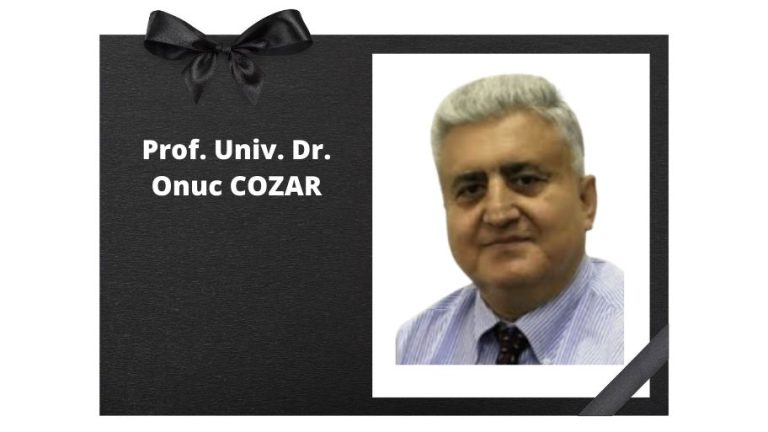 Prof. univ. Dr. Onuc COZAR, membru titular al secţiei de ştiinţe Fizice