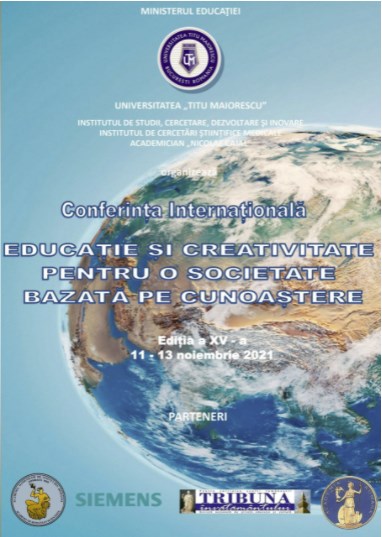 International Conference “EDUCATION AND CREATIVITY FOR A KNOWLEDGE-BASED SOCIETY”
