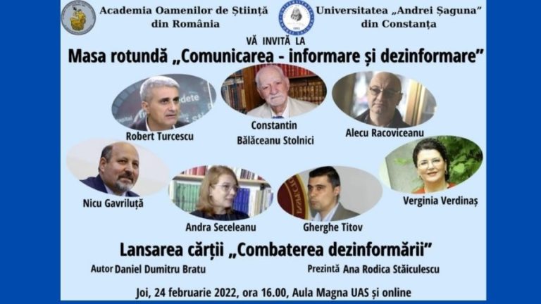 Round table “Communication – information and disinformation”