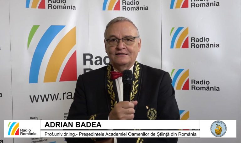 Interview of the President of AOSR, prof. Univ. Dr. Adrian Badea for Radio Romania