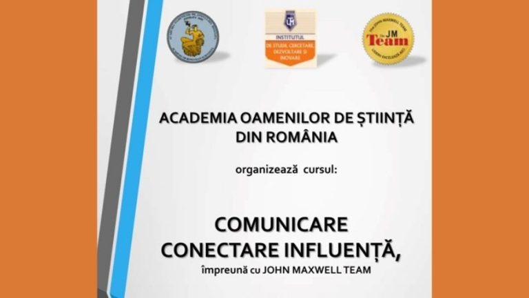 Curs COMUNICARE, CONECTARE ȘI INFLUENȚĂ