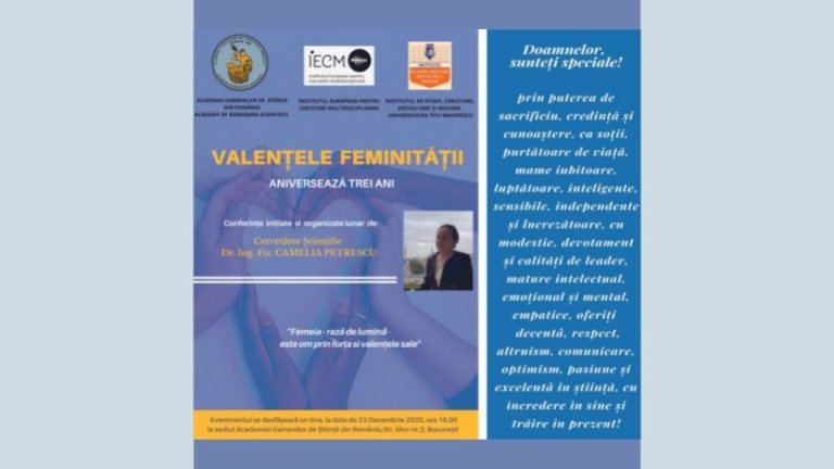 VALENȚELE FEMINITĂȚII – aniversare trei ani