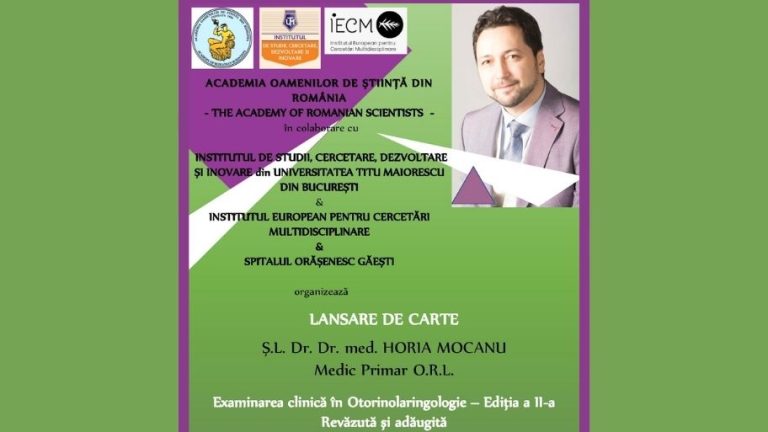 BOOK LAUNCH: “Clinical Examination in Otolaryngology”