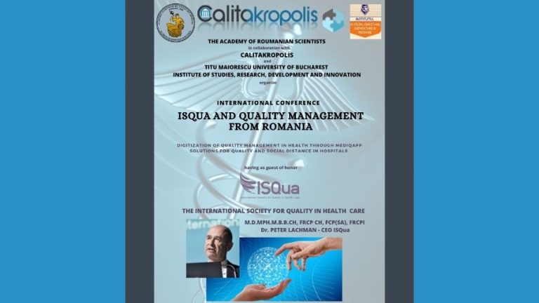 ISQUA AND QUALITY MANAGEMENT FROM ROMANIA