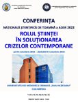 Coperta volum rezumate Conf toamna AOSR 2022