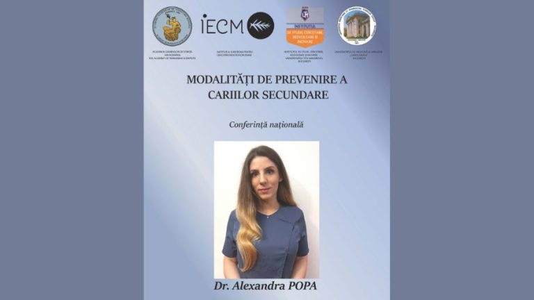 Conferinţa „Modalităţi de prevenire a cariilor secundare”