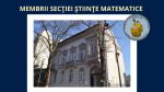 Membrii sectiei st matematice