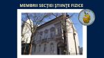 Membrii sectiei st. fizice