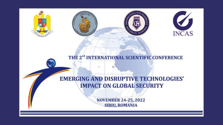 International Conference “Emerging and Disruptive Technologies′ Impact on Global Security”