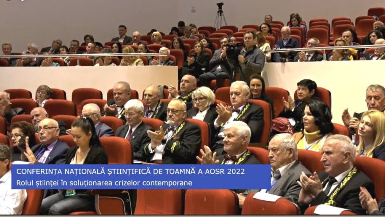 VIDEO Sesiunea plenară a Conferinței Naționale Științifice de Toamnă a AOSR 2022