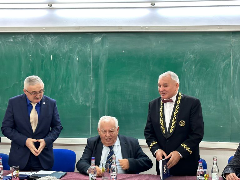 Emeritus Prof. Mihai DECUN celebrates his 80th birthday with the work ,,Contributions to the progress of knowledge”