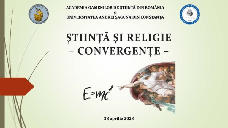 Science and religion – convergences