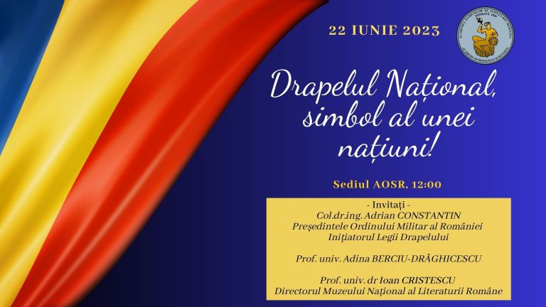 FOTO Conferința „Drapelul Național, simbol al unei națiuni”