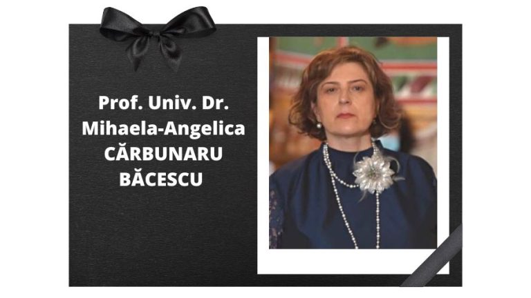 We’re saying goodbye to Mrs. Professor Mihaela-Angelica Cărbunaru-Băcescu!
