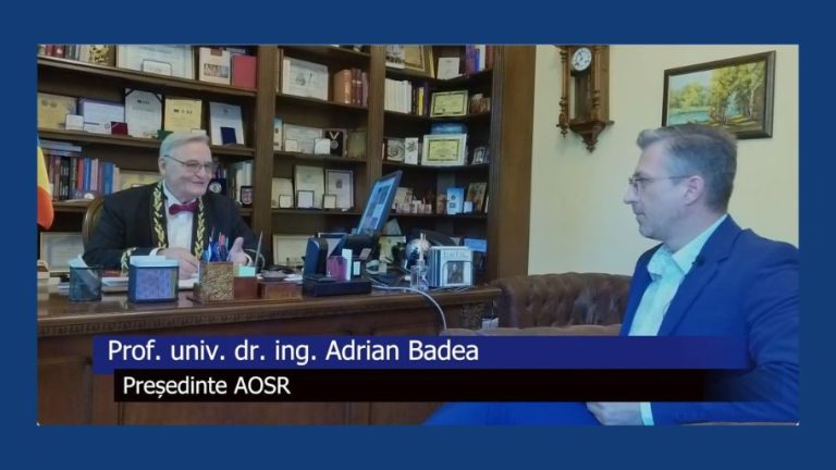 Prof. univ. dr. ing. Adrian Badea: “Cunoașterea se obține prin educație”