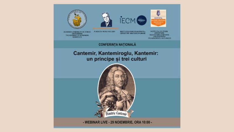 National Conference Cantemir, Kantemiroglu, Kantemir: one prince and three cultures