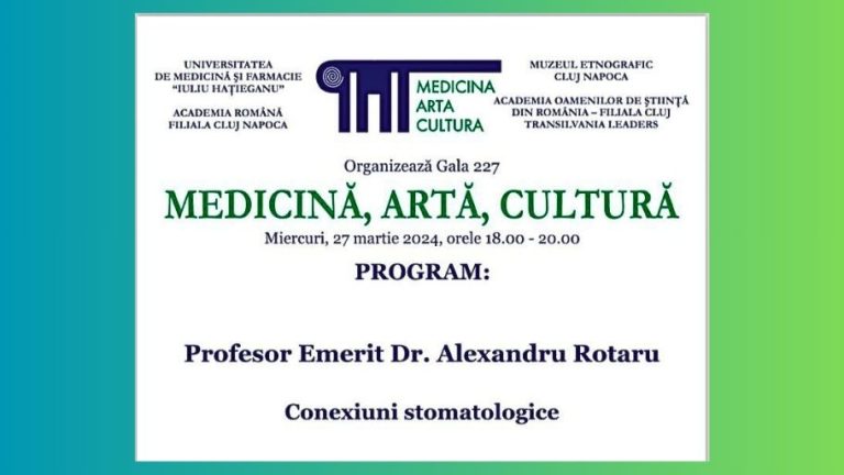 Conexiuni stomatologice @ Medicină, Artă, Cultură