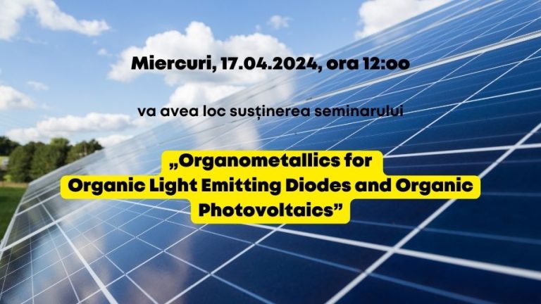 Organometallics for Organic Light Emitting Diodes and Organic Photovoltaics