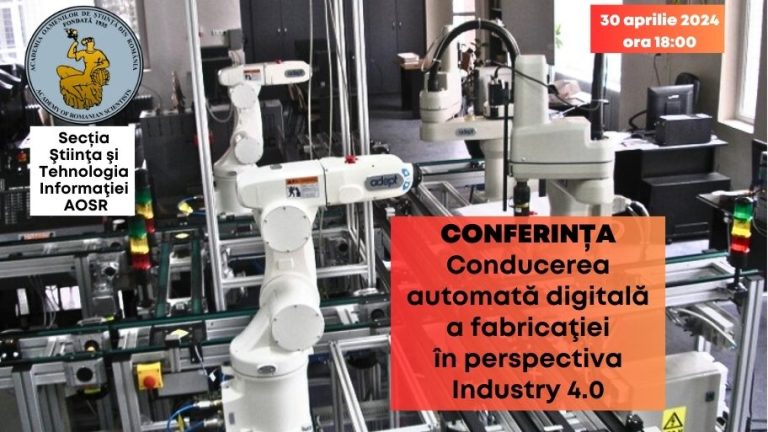 Conducerea automată digitală a fabricaţiei în perspectiva Industry 4.0