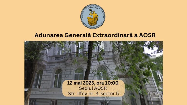 Adunarea Generală Extraordinară a AOSR