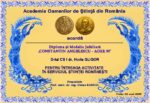 Diploma Horia Gligor