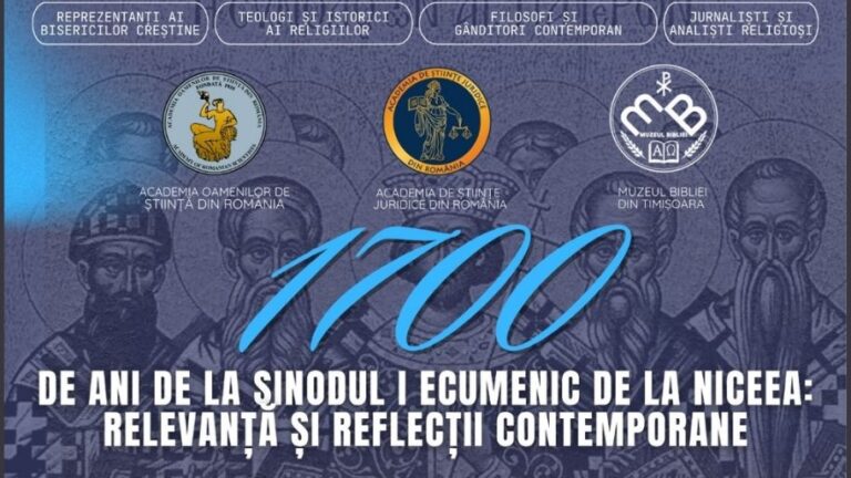1700 de ani de la Sinodul I ecumenic de la Niceea: relevanță și reflecții contemporane