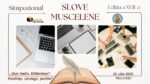 Afis Slove muscelene 2025