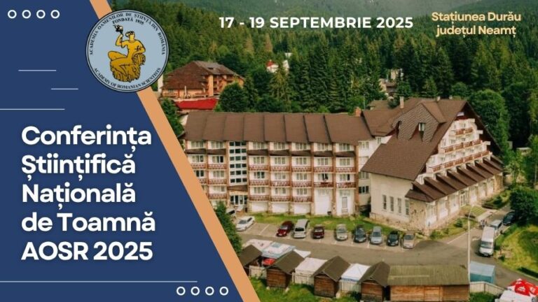 Conferința Științifică Națională de Toamnă AOSR 2025