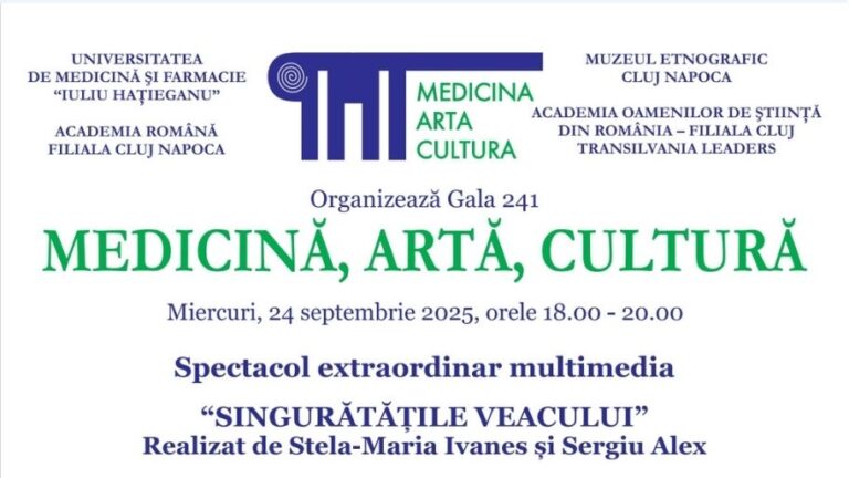 Gala 241 Medicină, artă, cultură
