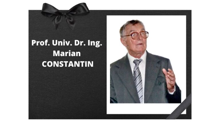 Drum lin Prof.univ.dr.ing. Marian Constantin!