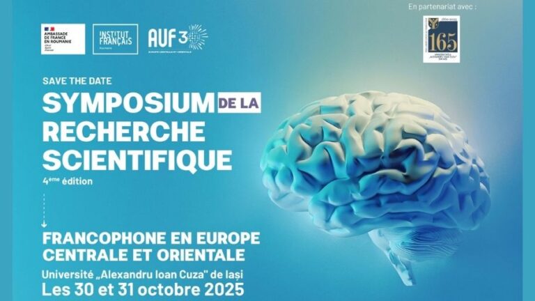 Simpozionul Cercetării Științifice Francofone în Europa Centrală și de Est – Iași, 30–31 octombrie 2025