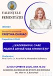 Afiș Valențele feminității – 22.10.2025