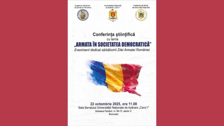 Conferința științifică „Armata în societatea democratică” Conferința științifică „Armata în societatea democratică”