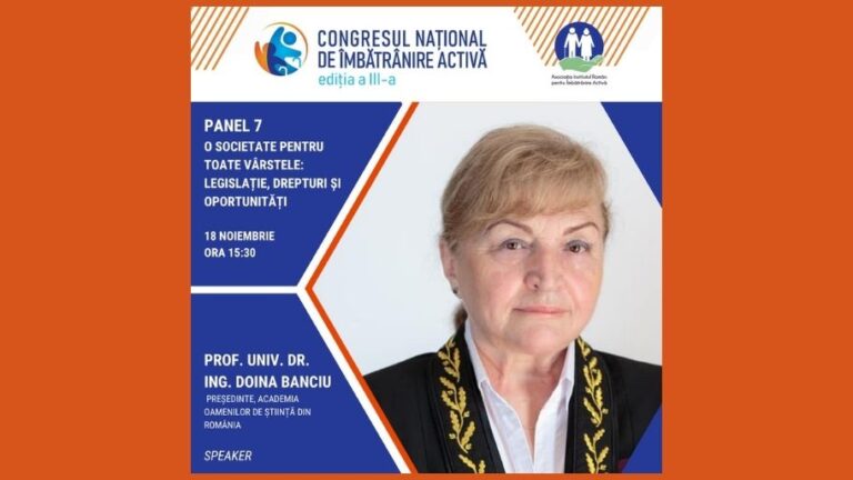 Congresul Național de Îmbătrânire Activă, ediția a III-a