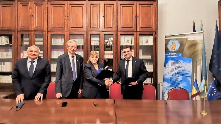 Semnarea Protocolului de colaborare dintre Academia Oamenilor de Știință din România și Institutul Național de Recuperare, Medicină Fizică și Balneoclimatologie