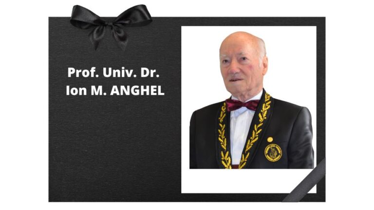Drum lin Prof. univ. dr. Ion M. Anghel!