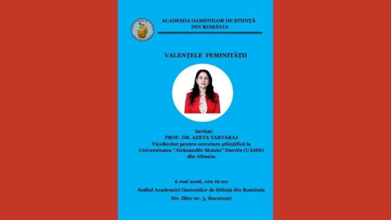 Excelența academică și perspectivele moderne asupra feminității: Ediția a 106-a a dezbaterilor „Valențele Feminității” la Academia Oamenilor de Știință din România
