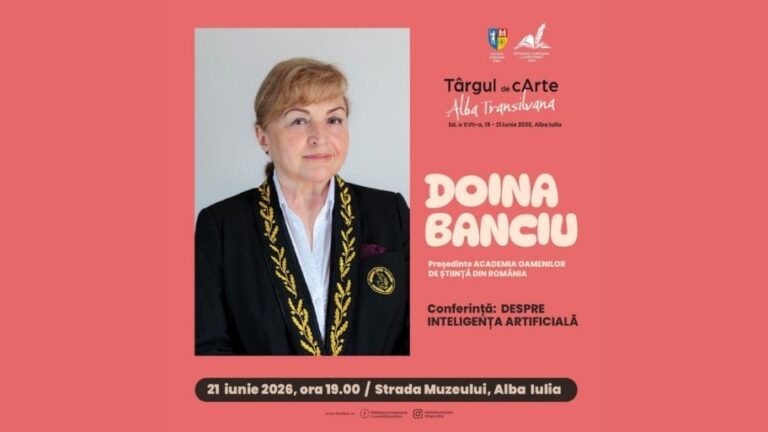 Academia Oamenilor de Știință din România, prezentă la Târgul de Carte „Alba Transilvana”