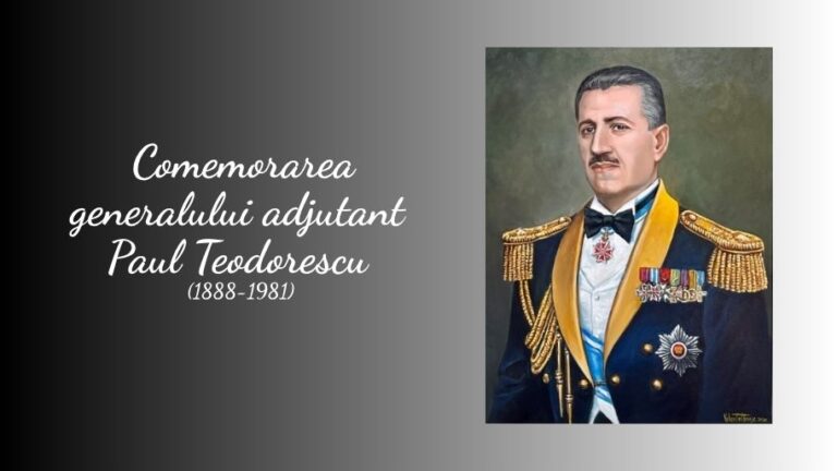 Comemorarea generalului adjutant Paul Teodorescu (1888-1981) la 45 de ani de la trecerea în neființă